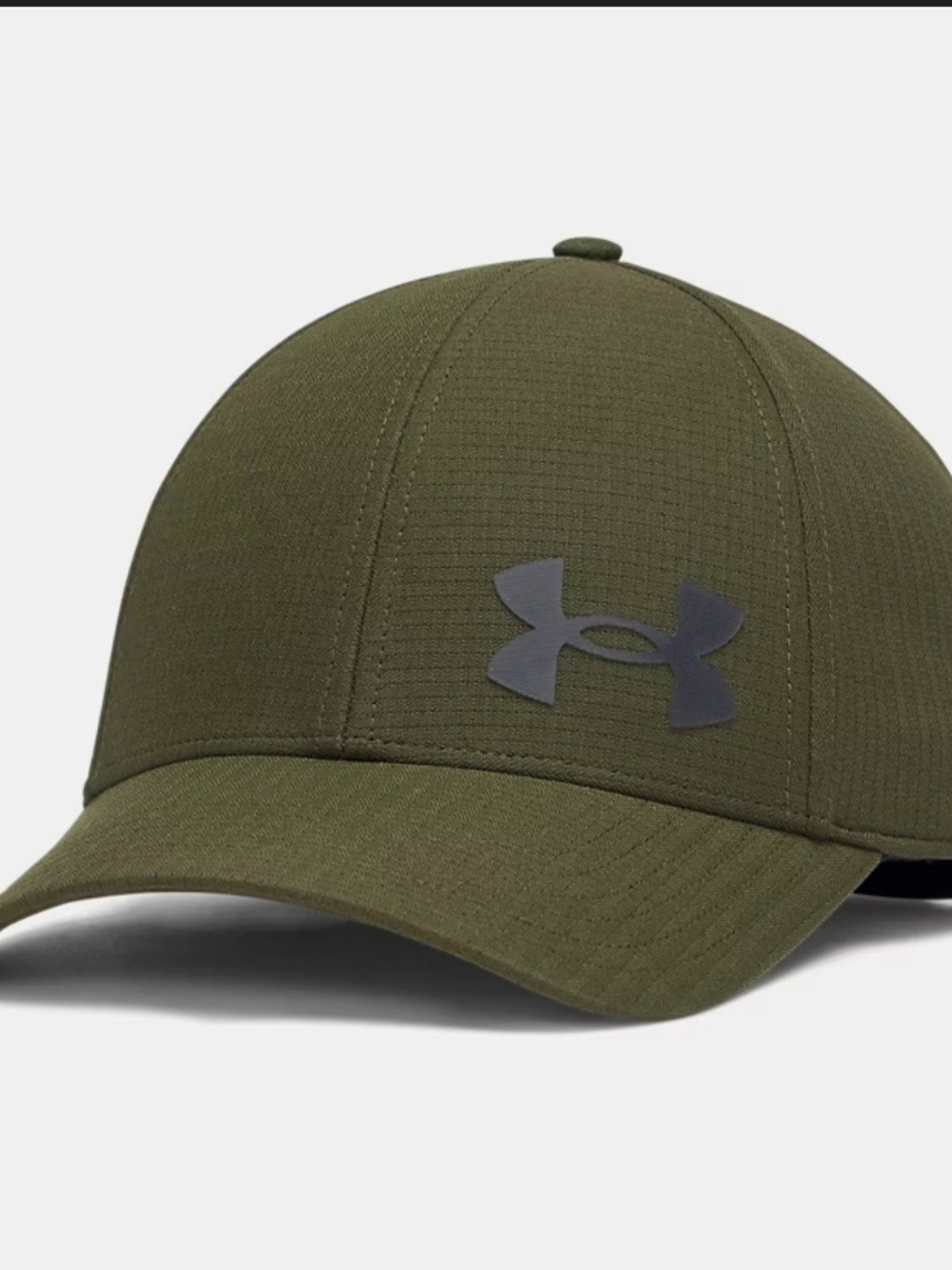 Under Armour Men’s Olive Green Performance Cap with Logo